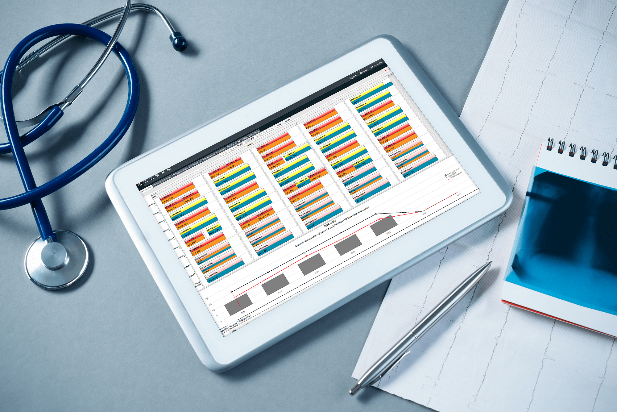 Planner Sote tablettinaytto