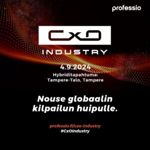 CxO Industry 2024 tapahtumabanneri